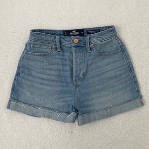 Hollister High-Rise Jean Shorts